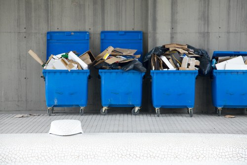 Professional team clearing a loft for Sam Trash Solutions